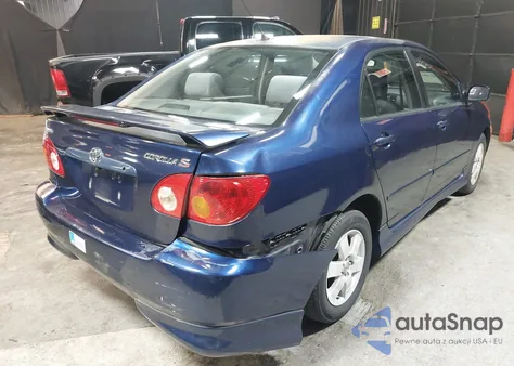 2004 Toyota Corolla S из США, поврежденный, VIN 2T1BR32E54C224837